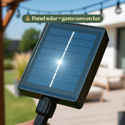 2x1 Luces solares Burbuja