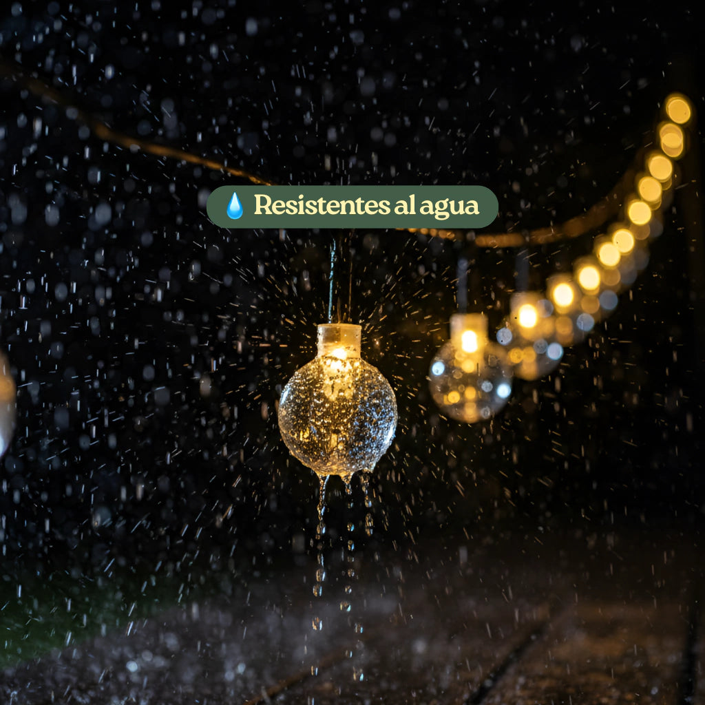 2x1 Luces solares Burbuja