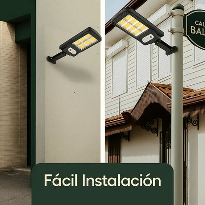 2X1 REFLECTOR SOLAR LED 1000W PARA EXTERIORES | SIN CABLES, SIN FACTURAS