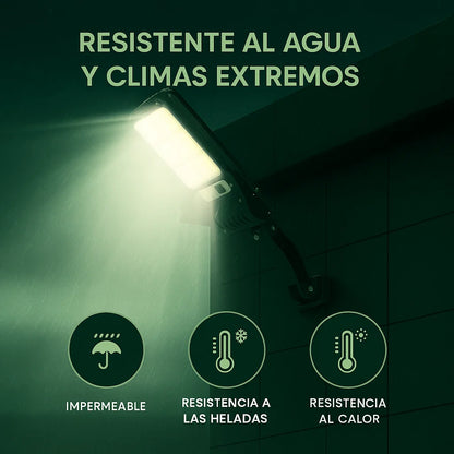 2X1 REFLECTOR SOLAR LED 1000W PARA EXTERIORES | SIN CABLES, SIN FACTURAS